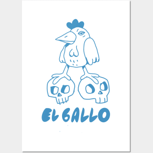 el gallo gallito Posters and Art
